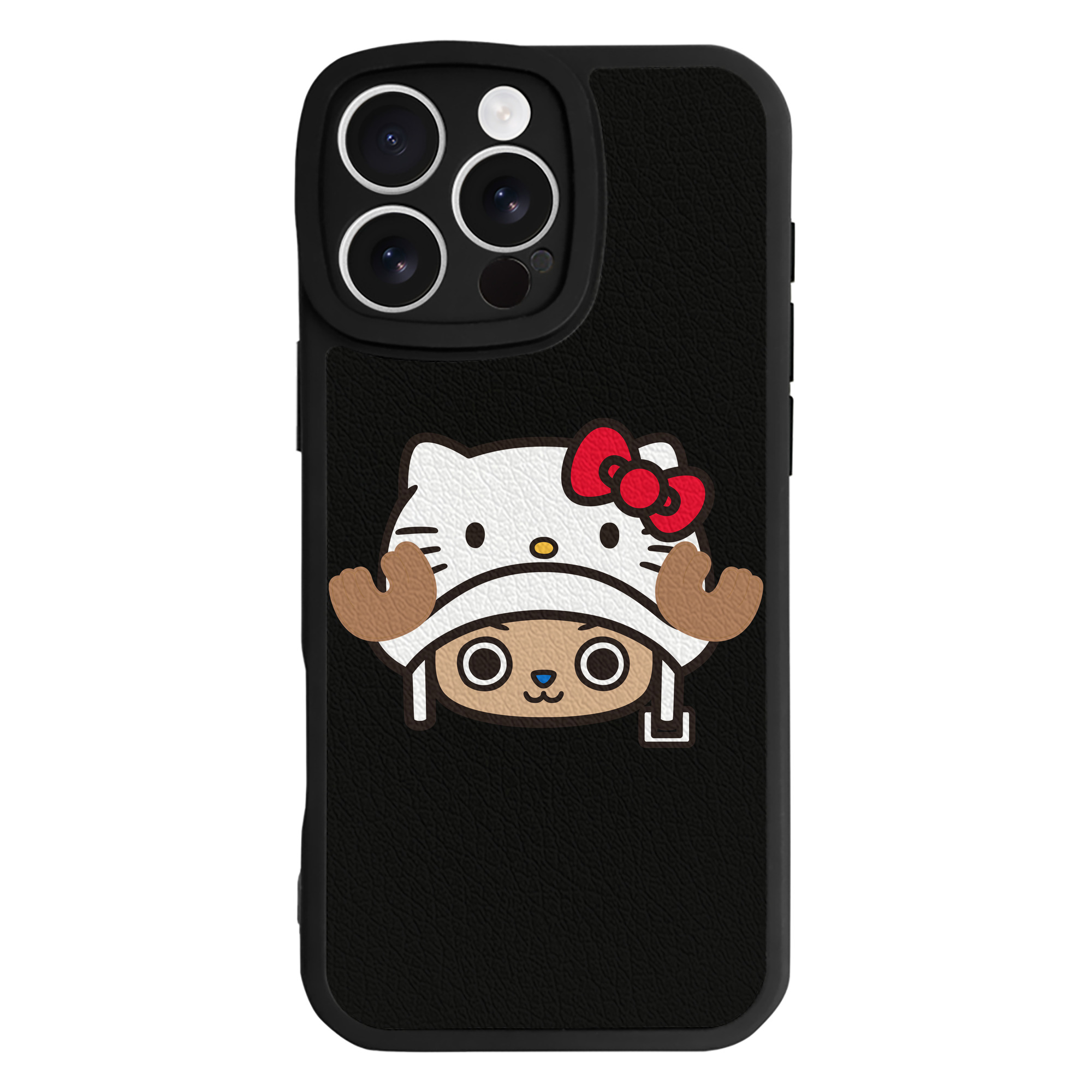 （画像用） Hello Kitty ハローキティ 【iPhone 16シリーズ対応】シリコンスマホケース（レザー調） 材質：シリコン